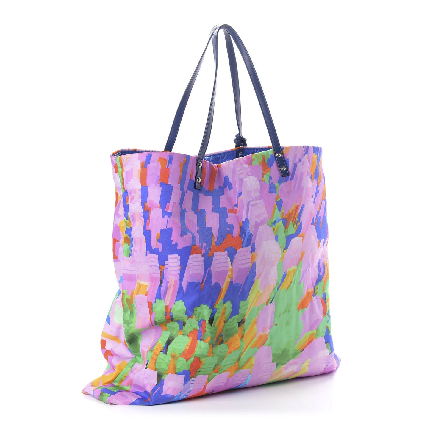 Nylon Printed CC Tote Multicolor