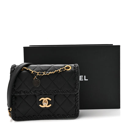 Chanel Calfskin Braided Mini My Own Frame Flap Black 11 of 11