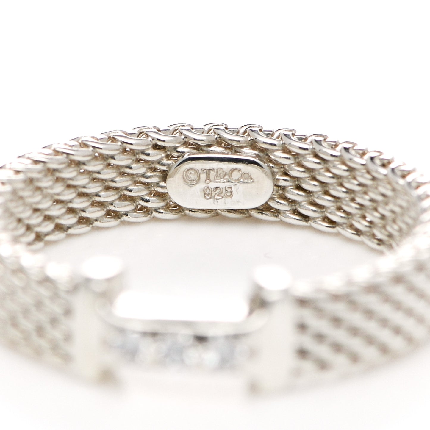 Sterling Silver Diamond Narrow Somerset Ring 45 3.5