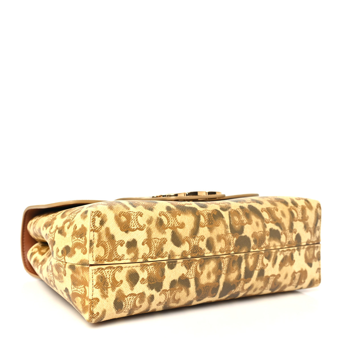 Canvas Leopard Print Medium Victoire Bag
