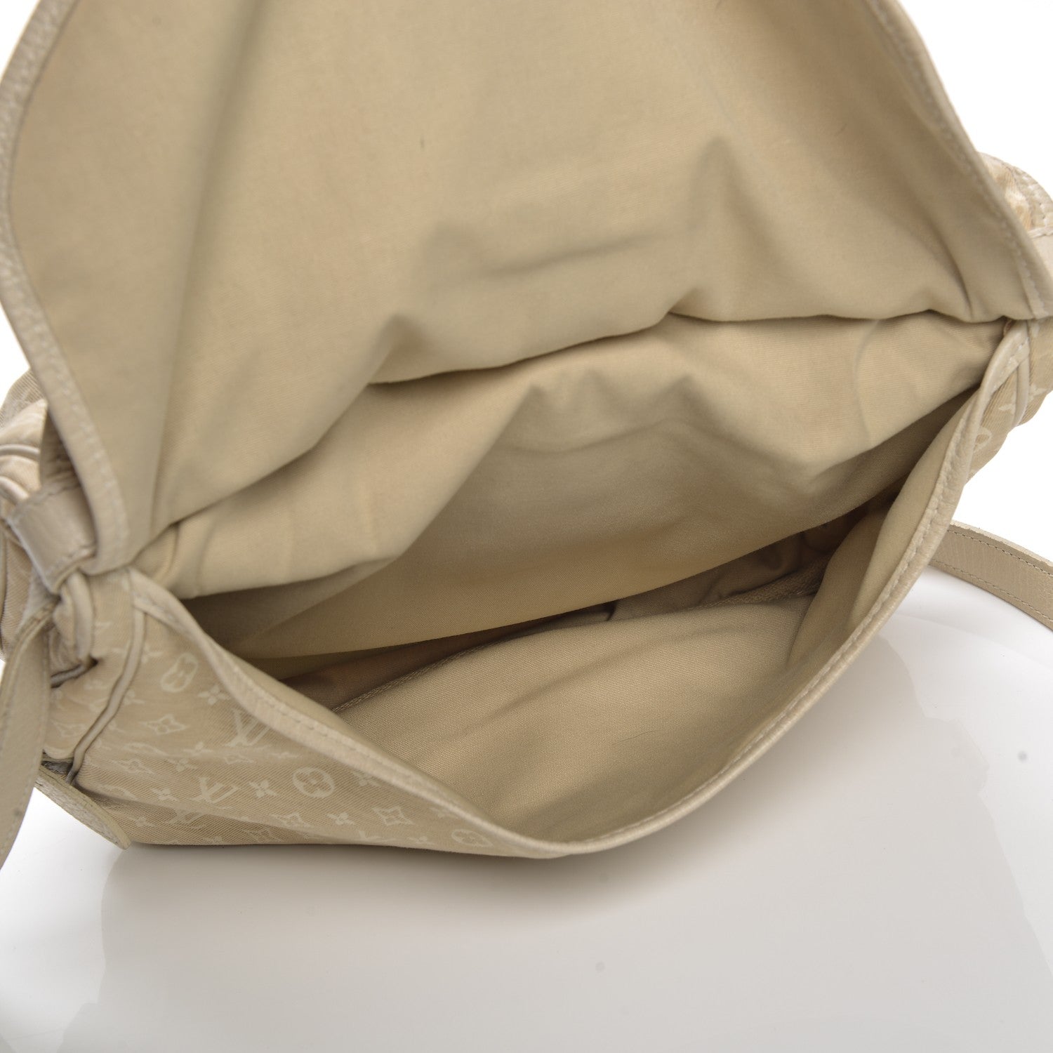 Louis Vuitton Monogram Mini Lin Saumur Dune 5 of 13