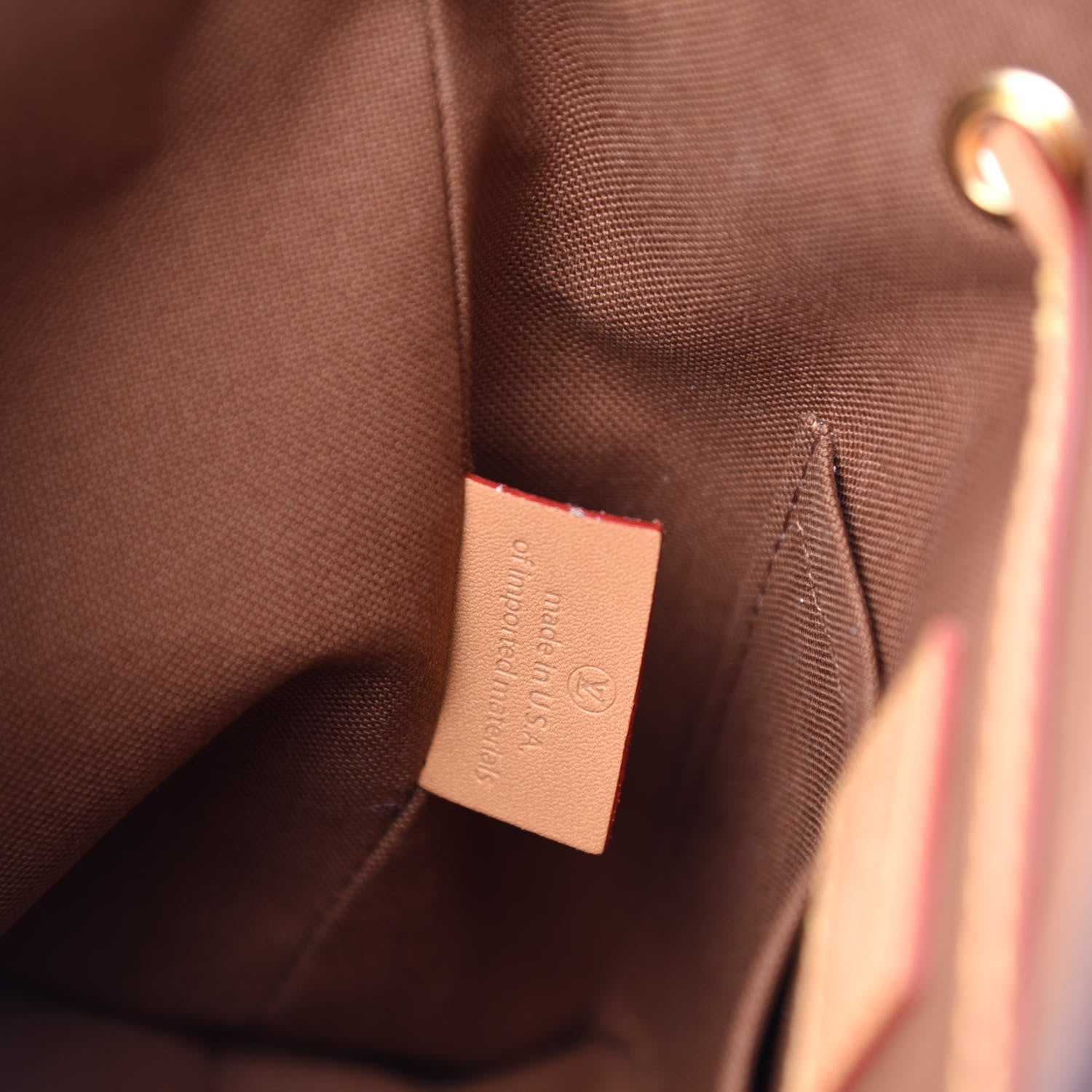 Louis Vuitton Monogram Montsouris BB Backpack Natural 9 of 12