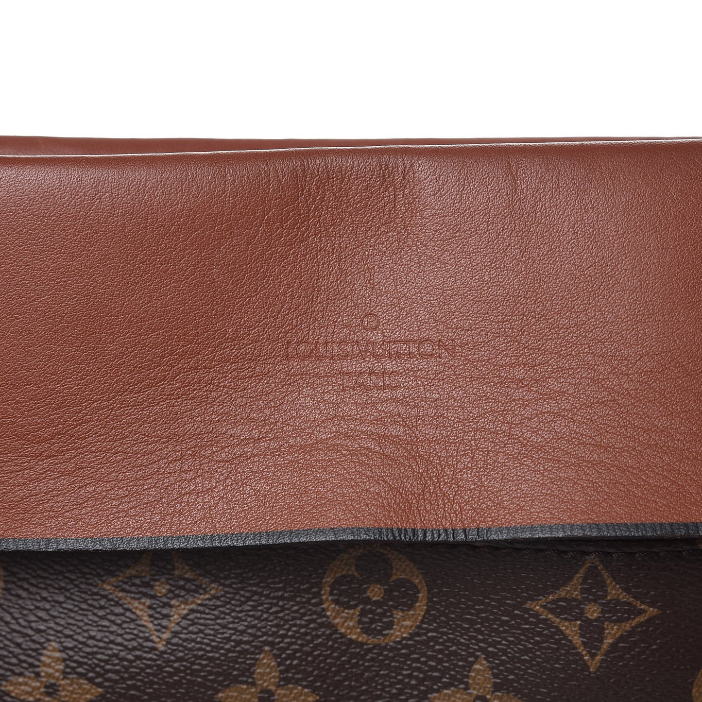 Monogram Tuileries Besace Caramel Rouge