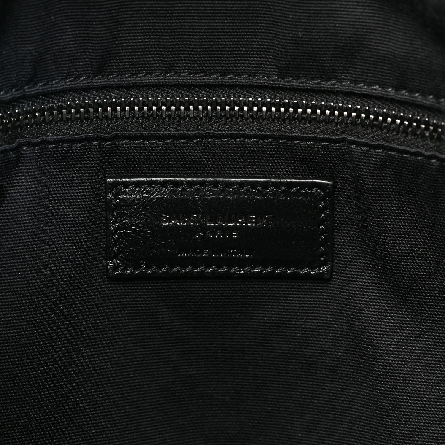 Saint Laurent Crinkled Calfskin Matelasse Monogram Niki Shoulder Bag Deep Marine 6 of 10