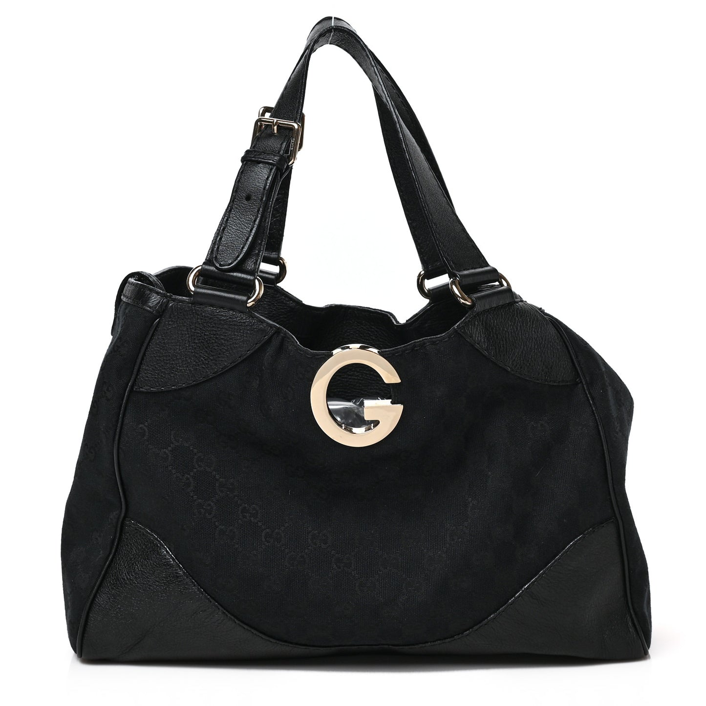 Monogram Charlotte Tote Black