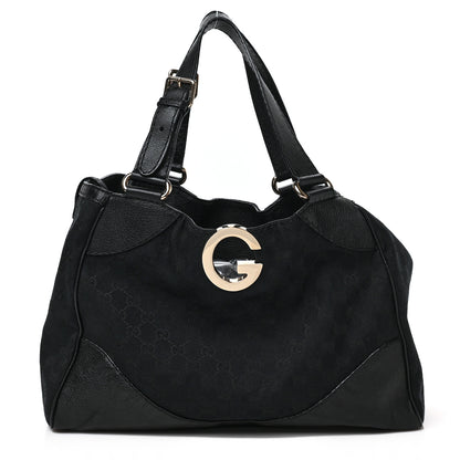 Gucci Monogram Charlotte Tote Black 1 of 9