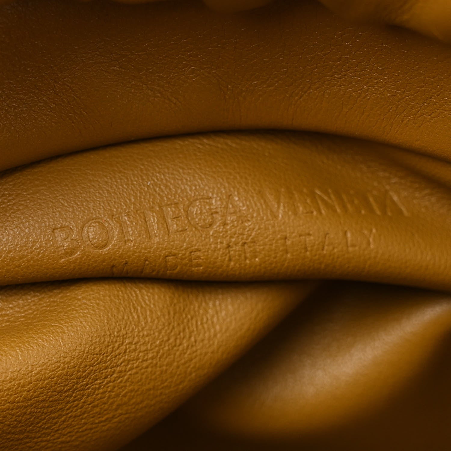 Bottega Veneta Calfskin The Pouch Chain Teak 6 of 11