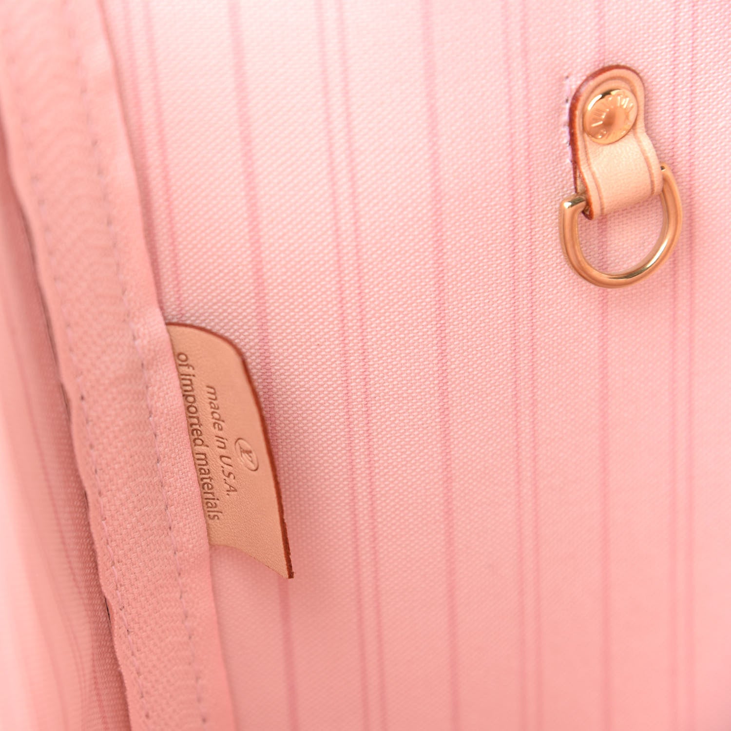 Louis Vuitton Damier Azur Neo Neverfull MM Rose Ballerine 9 of 11