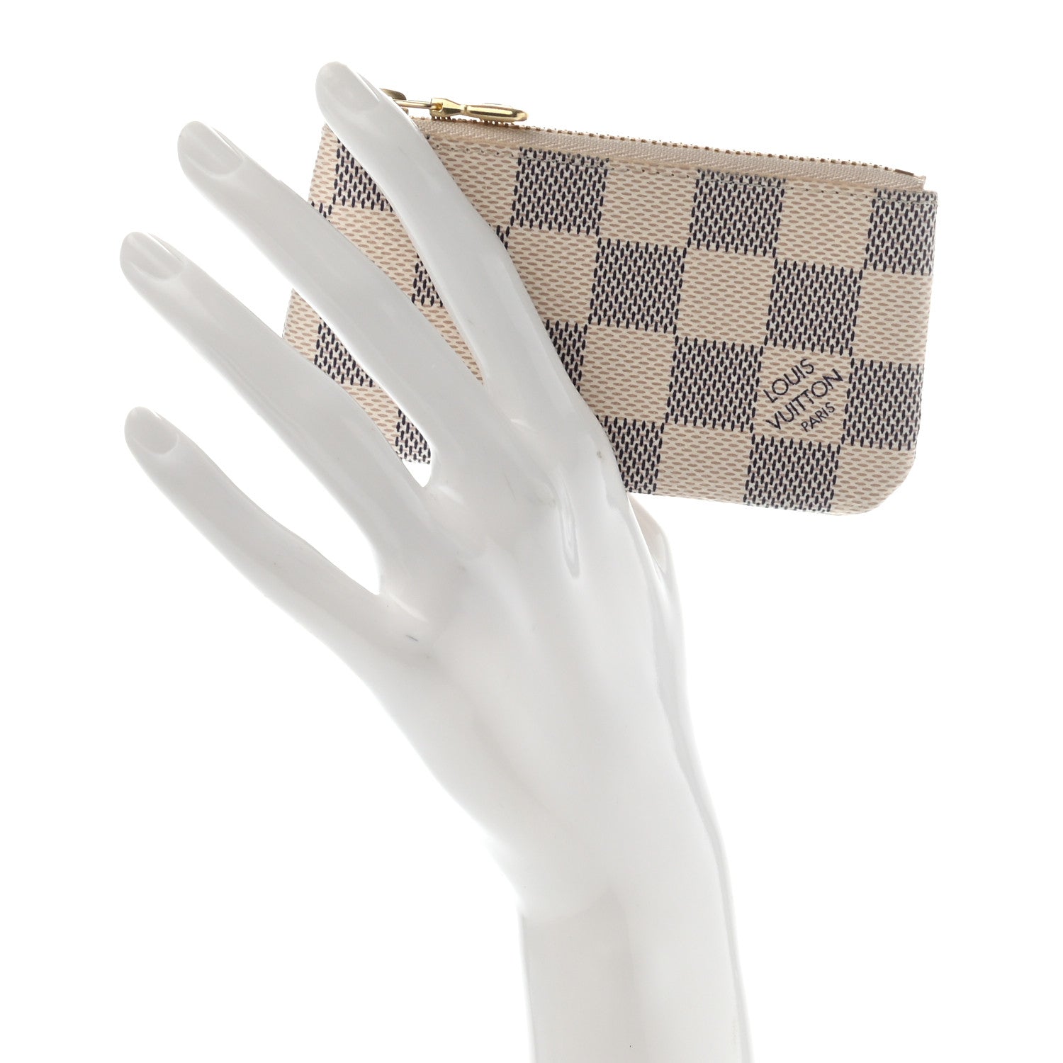 Louis Vuitton Damier Azur Key Pouch 2 of 9