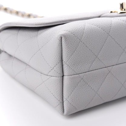 Chanel Caviar Quilted City Walk Flap Light Grey 6 of 11
