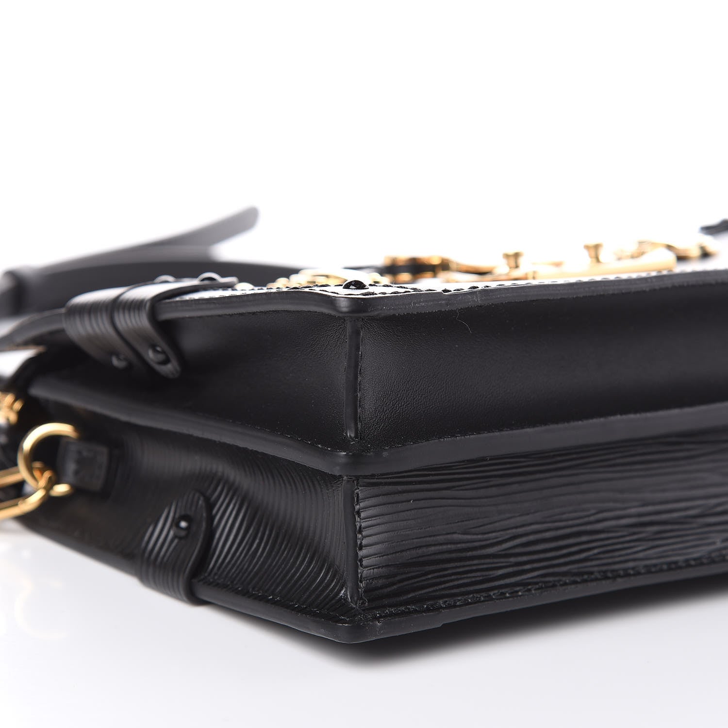 Louis Vuitton Epi Trunk Clutch Black 8 of 10