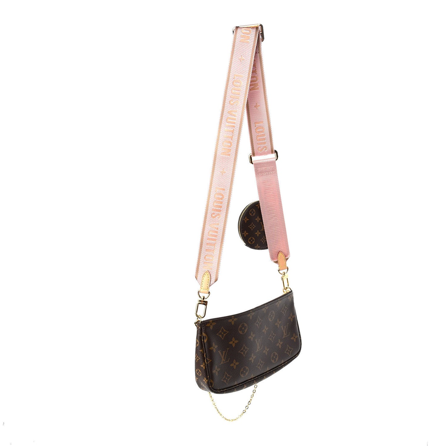 Monogram Multi Pochette Accessories Rose Clair