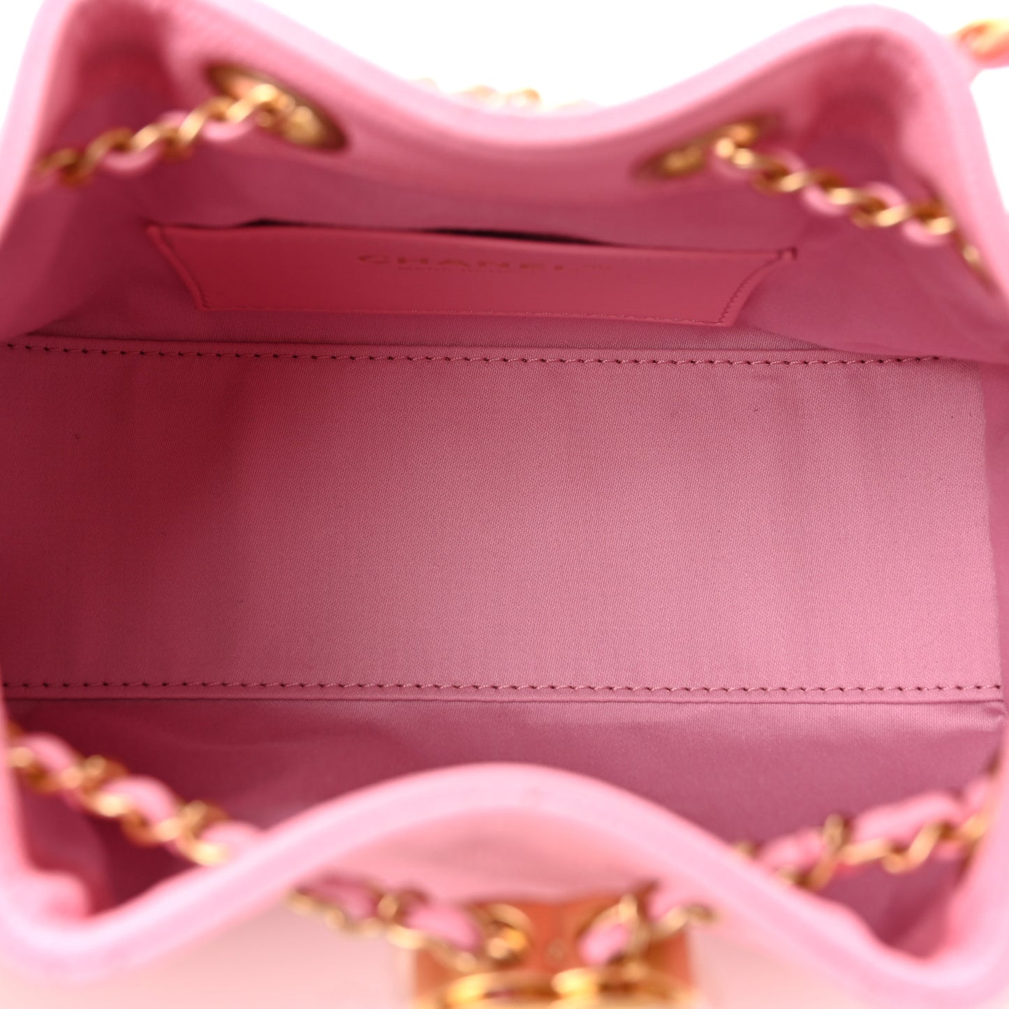 Caviar Quilted Mini Chanel 25 Handbag Pink