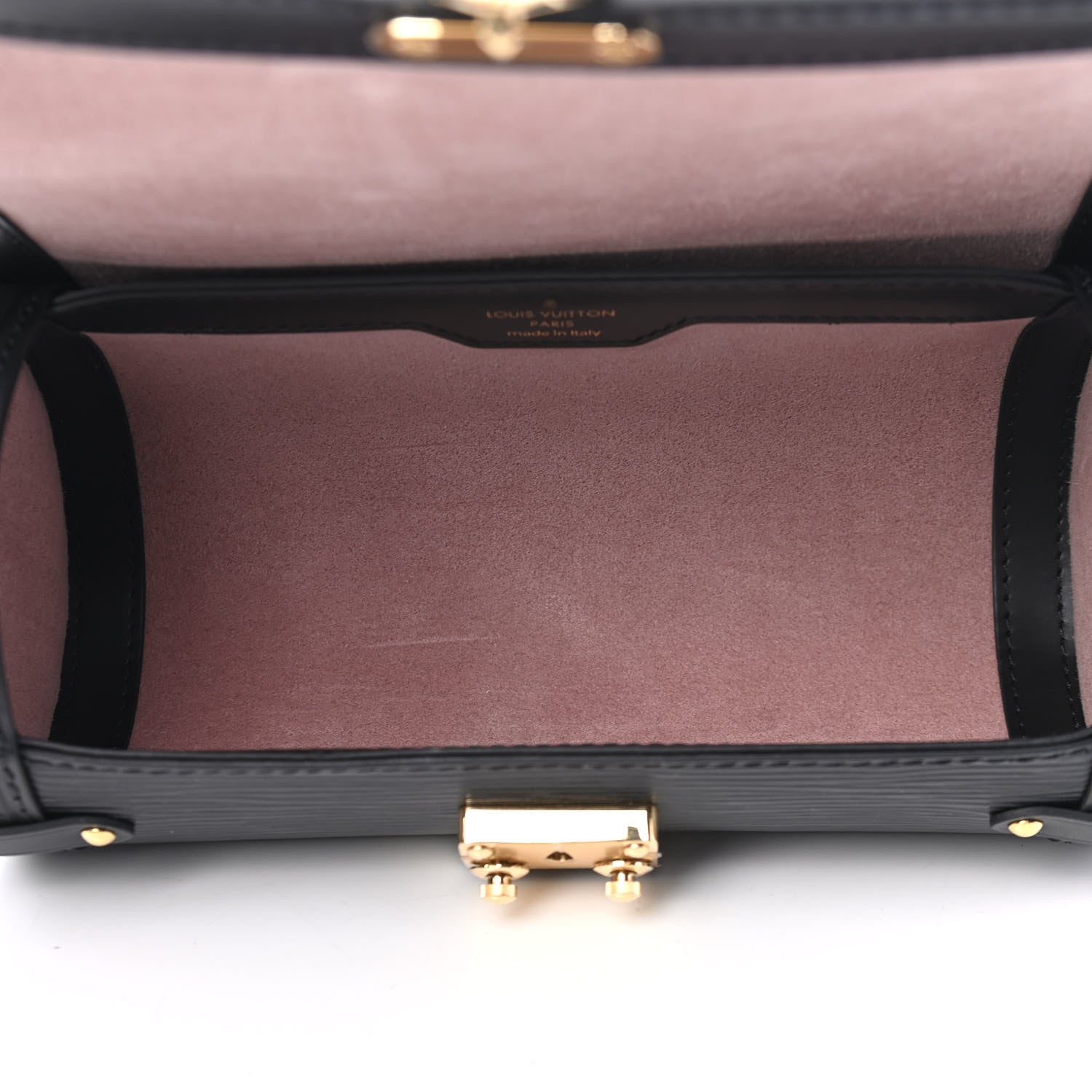 Louis Vuitton Epi Papillon Trunk Black 4 of 4
