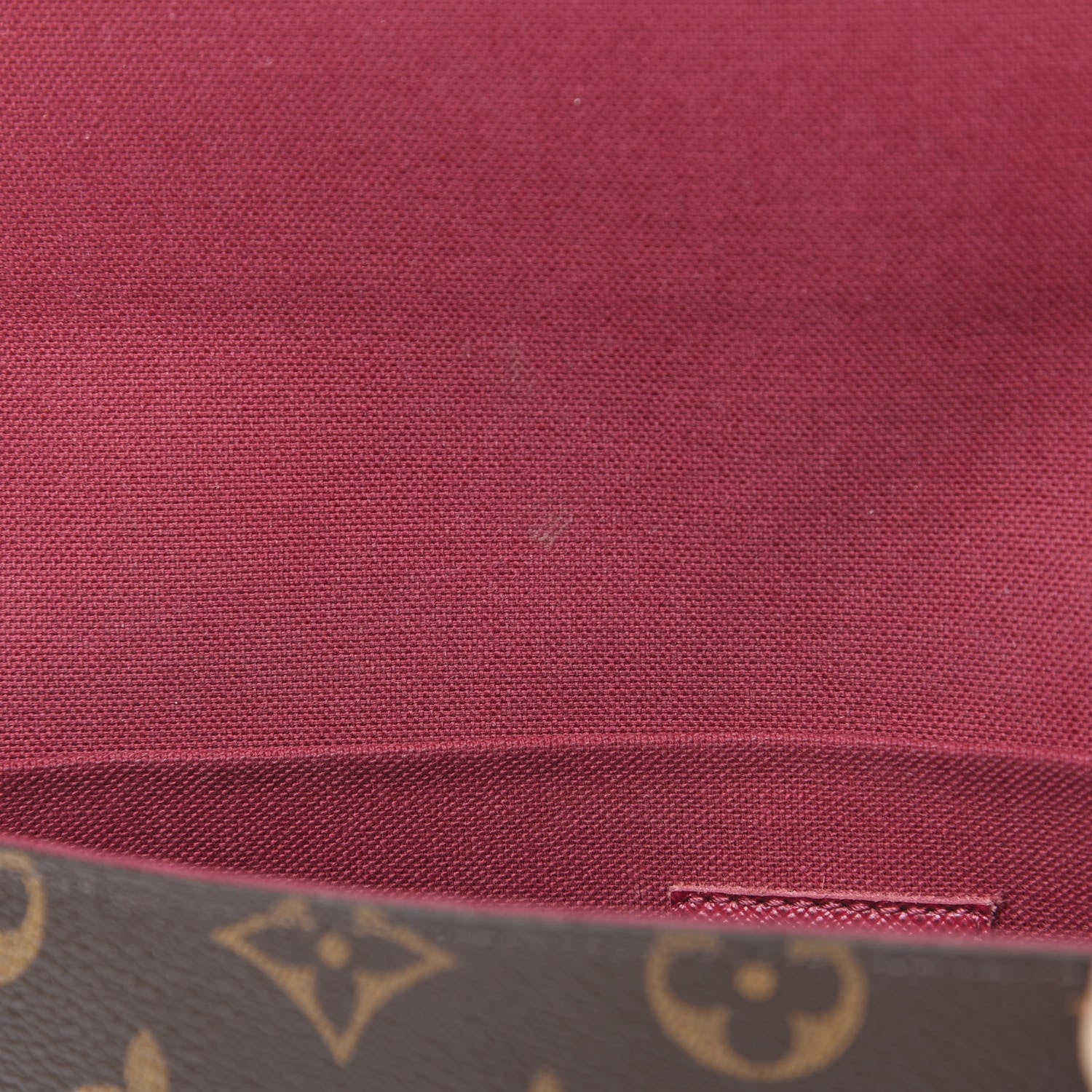 Louis Vuitton Monogram Pochette Felicie Chain Wallet Fuchsia 6 of 9