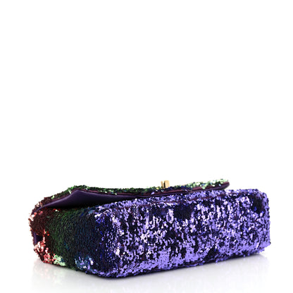 Chanel Gradient Sequin CC Small Single Flap Multicolor 4 of 12