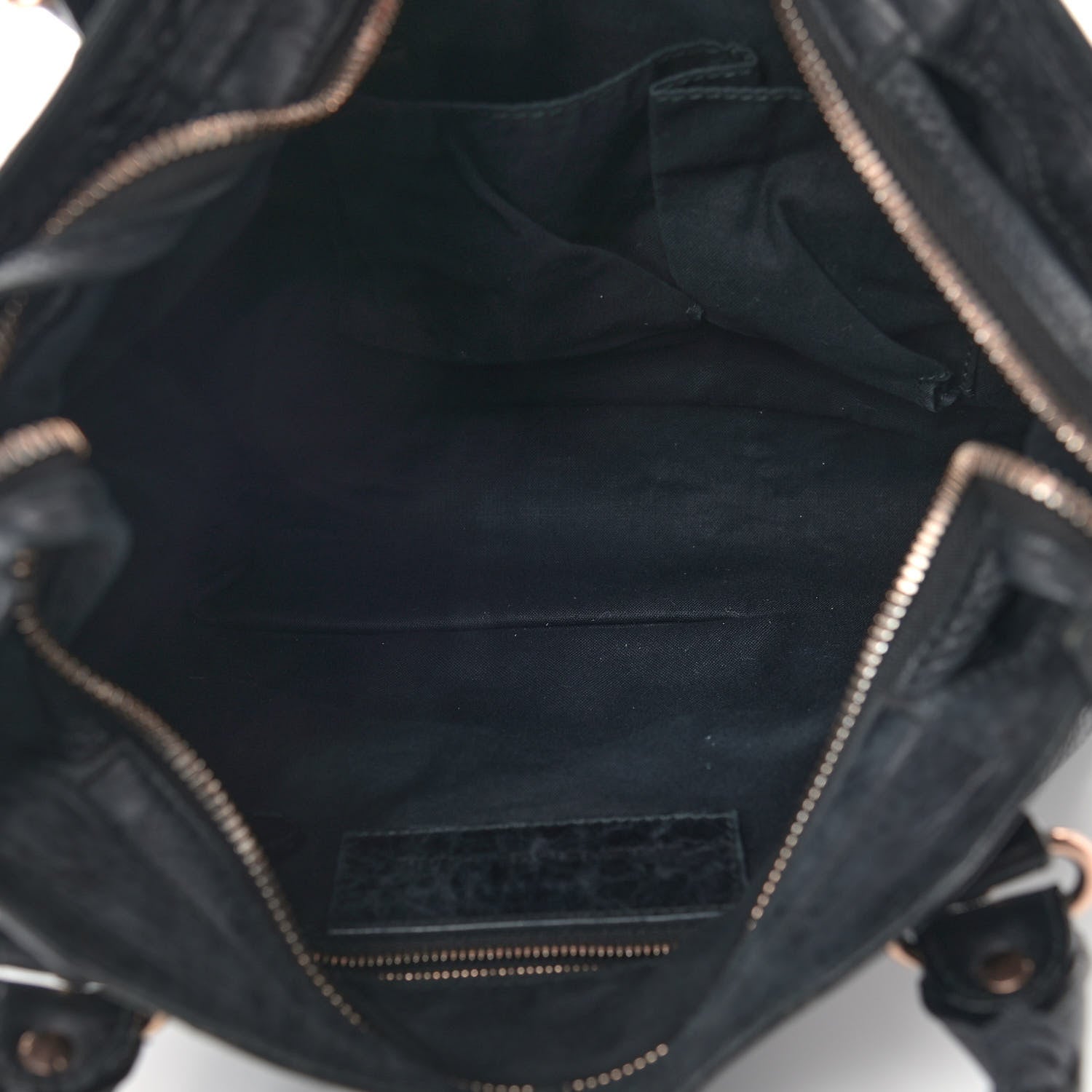 Balenciaga Agneau Giant 12 Rose Gold Hardware Town Black 9 of 16