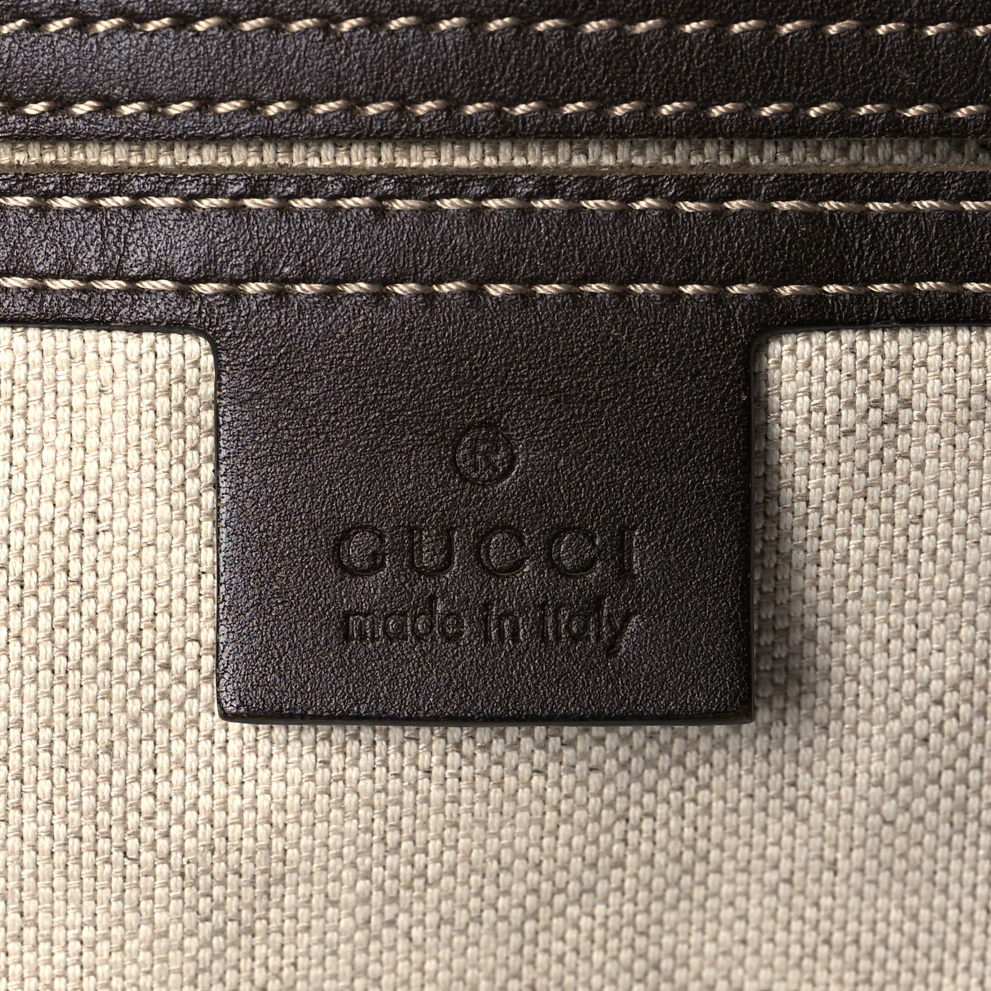 GG Plus Monogram Front Pocket Messenger Dark Brown