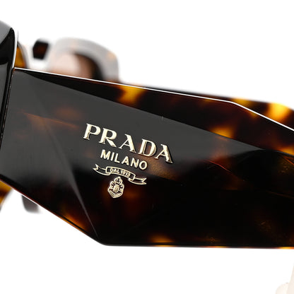 Prada Acetate Symbole Sunglasses SPR 17W Havana 8 of 9