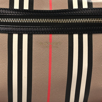 Burberry E-Canvas Icon Stripe Sonny Bum Bag Archive Beige 7 of 9