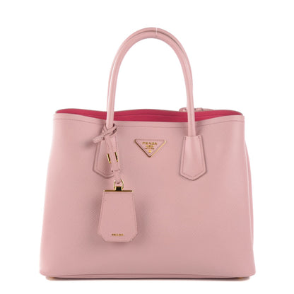 Prada Saffiano Cuir Small Double Bag Pesco 1 of 8