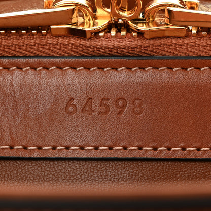 Celine Grained Calfskin Classique 16 Top Handle Bag Tan 8 of 13