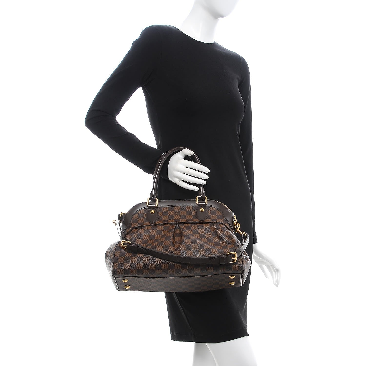 Louis Vuitton Damier Ebene Trevi PM 3 of 8