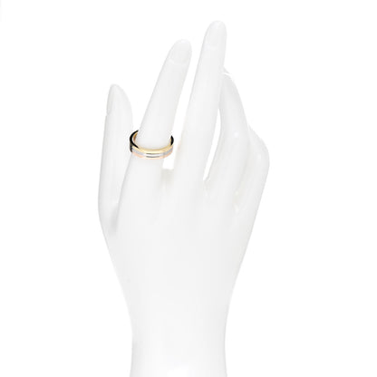 Cartier 18K Pink Yellow White Gold 4.8 mm Vendome Louis Cartier Wedding Band 56 7.75 2 of 5