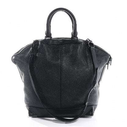 Alexander Wang Pebbled Leather Large Emile Black 1 of 7