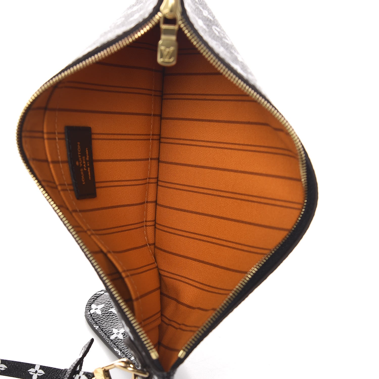 Louis Vuitton Monogram Giant Jungle Neverfull MM GM Pochette Black 5 of 7