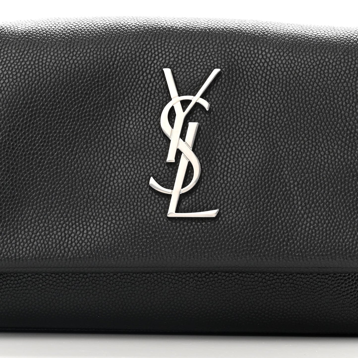 Grain De Poudre Monogram Toy West Hollywood Fold-Over Bag Black