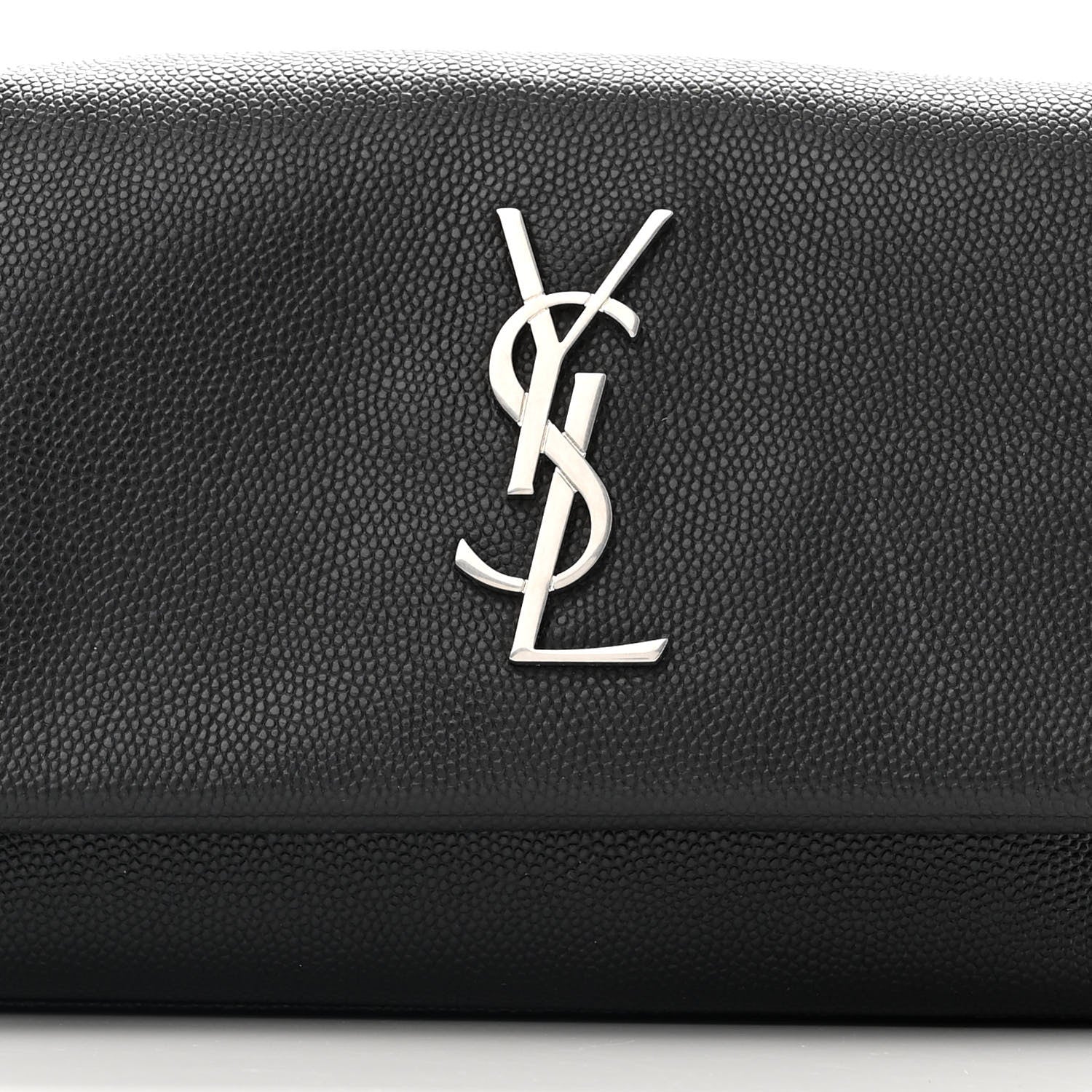 Saint Laurent Grain De Poudre Monogram Toy West Hollywood Fold-Over Bag Black 9 of 11