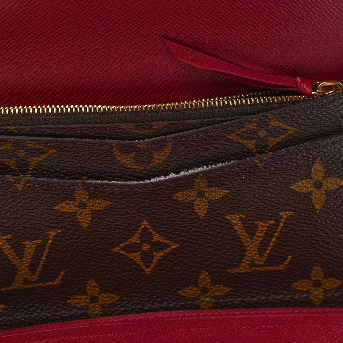 Monogram Josephine Wallet Fuchsia