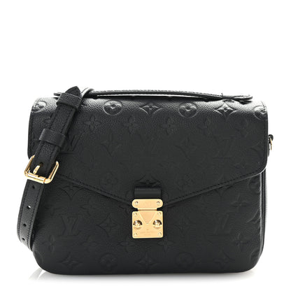 Louis Vuitton Empreinte Pochette Metis Black 1 of 9