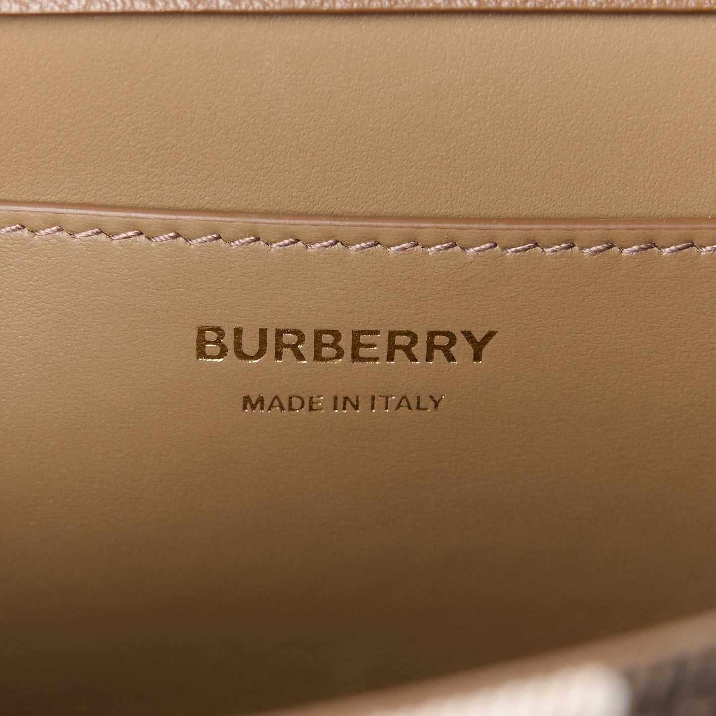 Derby Calfskin House Check Mackford Crossbody Bag Brown