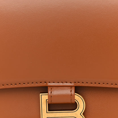 Balenciaga Shiny Box Calfskin Small Hourglass Top Handle Bag Camel 8 of 12