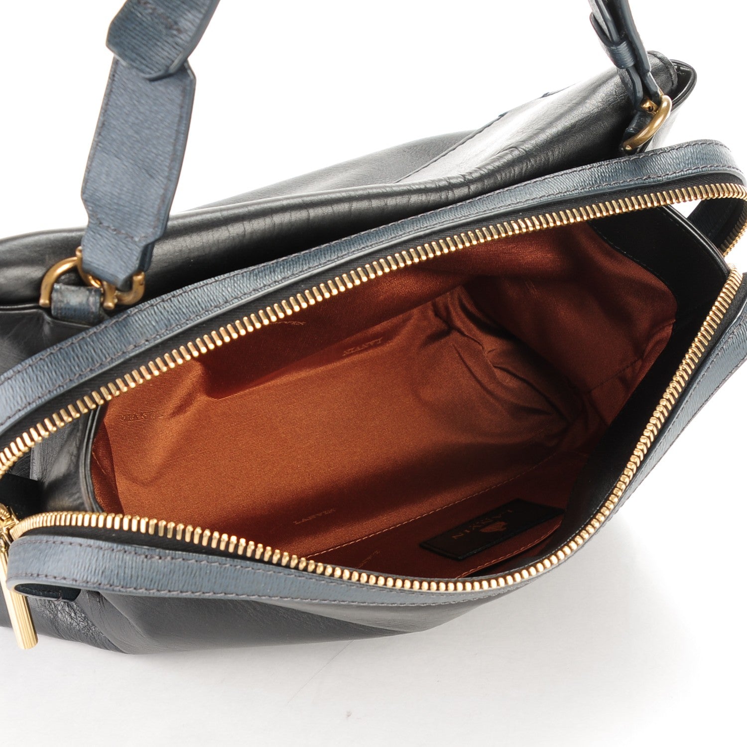 Lanvin Calfskin Padam Satchel Black 5 of 10