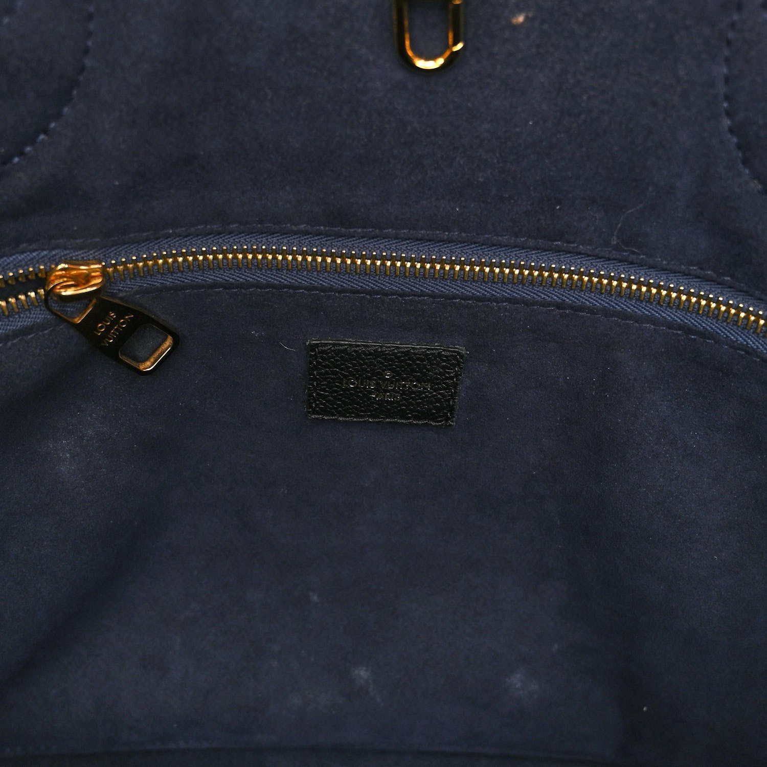 Louis Vuitton Empreinte Monogram Giant Neverfull MM Black 6 of 9