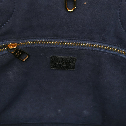 Louis Vuitton Empreinte Monogram Giant Neverfull MM Black 6 of 9