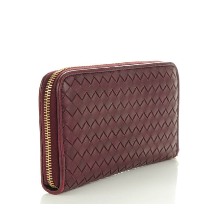 Bottega Veneta Nappa Intrecciato Zip Around Wallet Opera 4 of 17