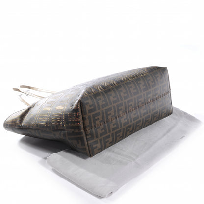 Fendi Zucca Lampo Roll Tote Gold 4 of 7