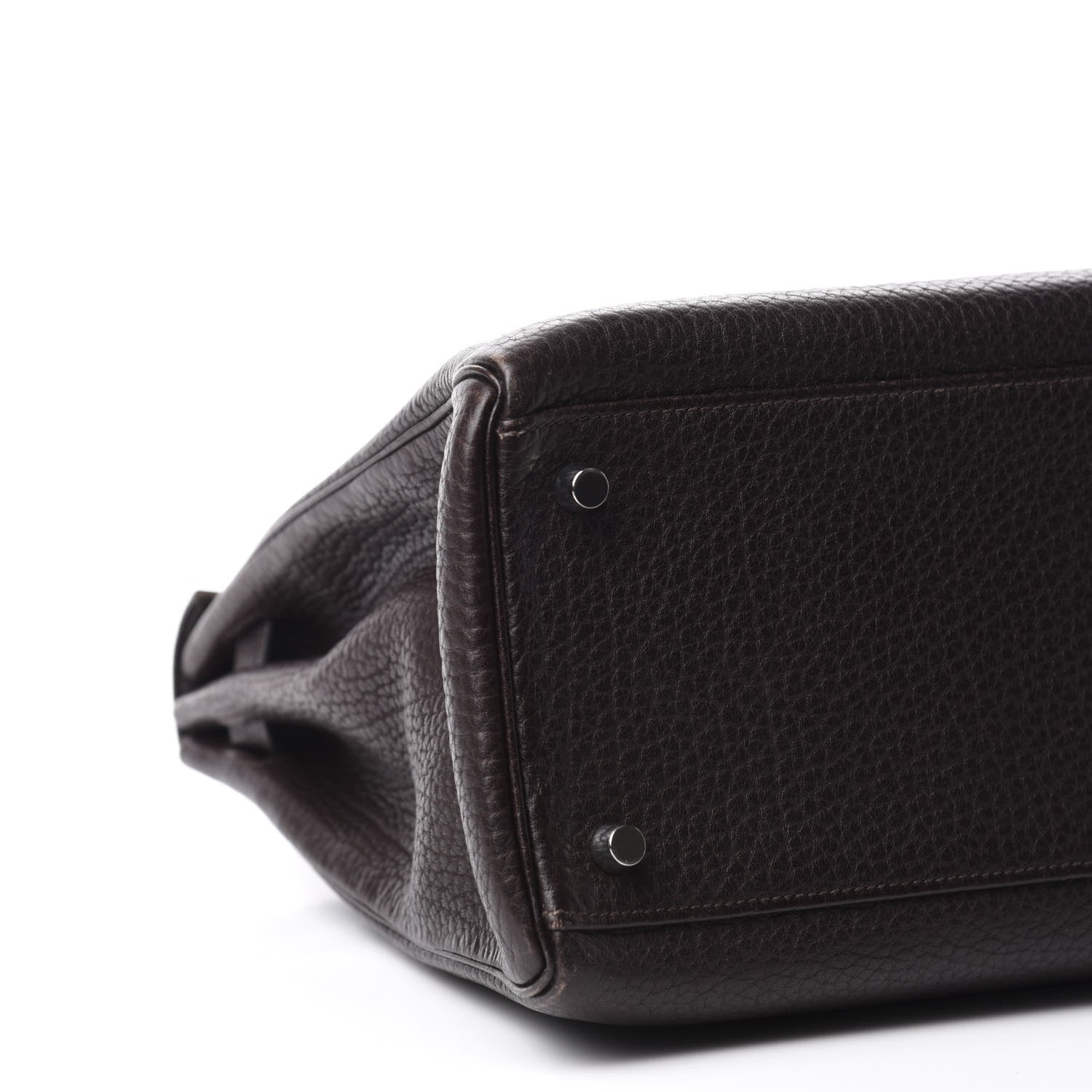 Hermes Fjord Kelly Retourne 35 Chocolate 5 of 18