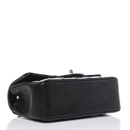 Chanel Lambskin Quilted Mini Rectangular Flap Black 4 of 14