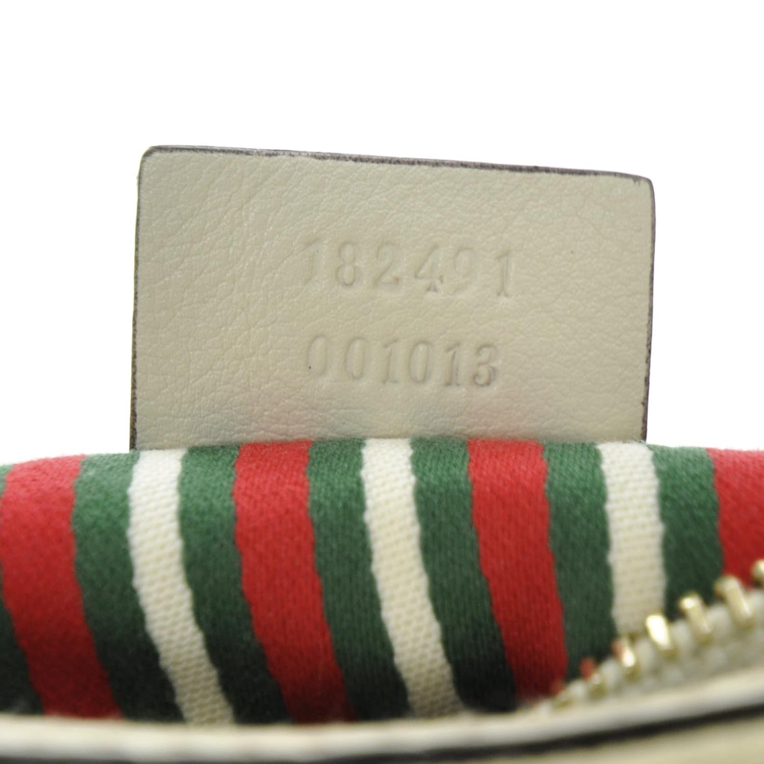 Gucci Monogram New Britt Shoulder Bag Ivory 9 of 9