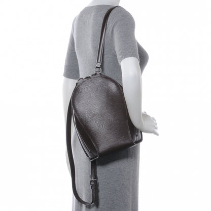 Louis Vuitton Epi Mabillon Backpack Moka 2 of 7