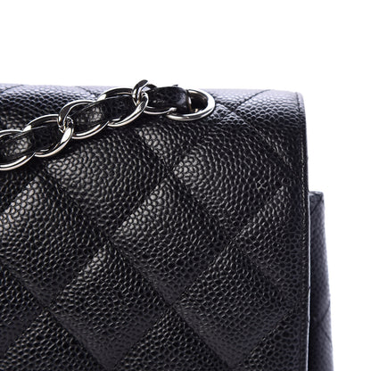 Chanel Caviar Quilted Maxi Double Flap Black 11 of 15