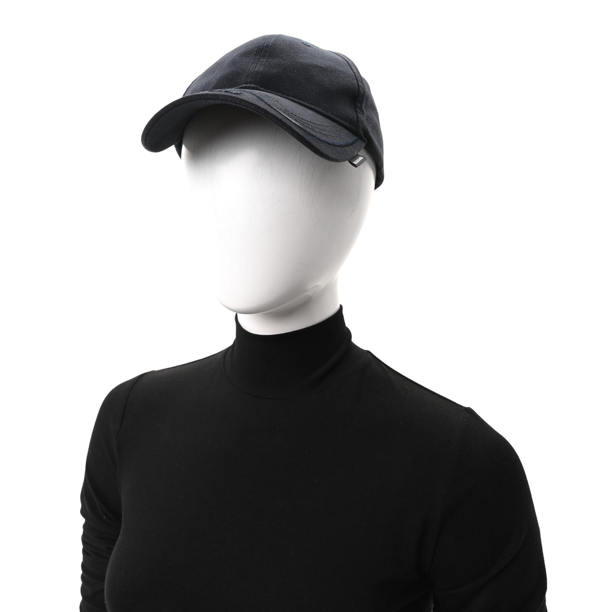 Balenciaga Cotton BB Logo Baseball Hat L Navy 2 of 10