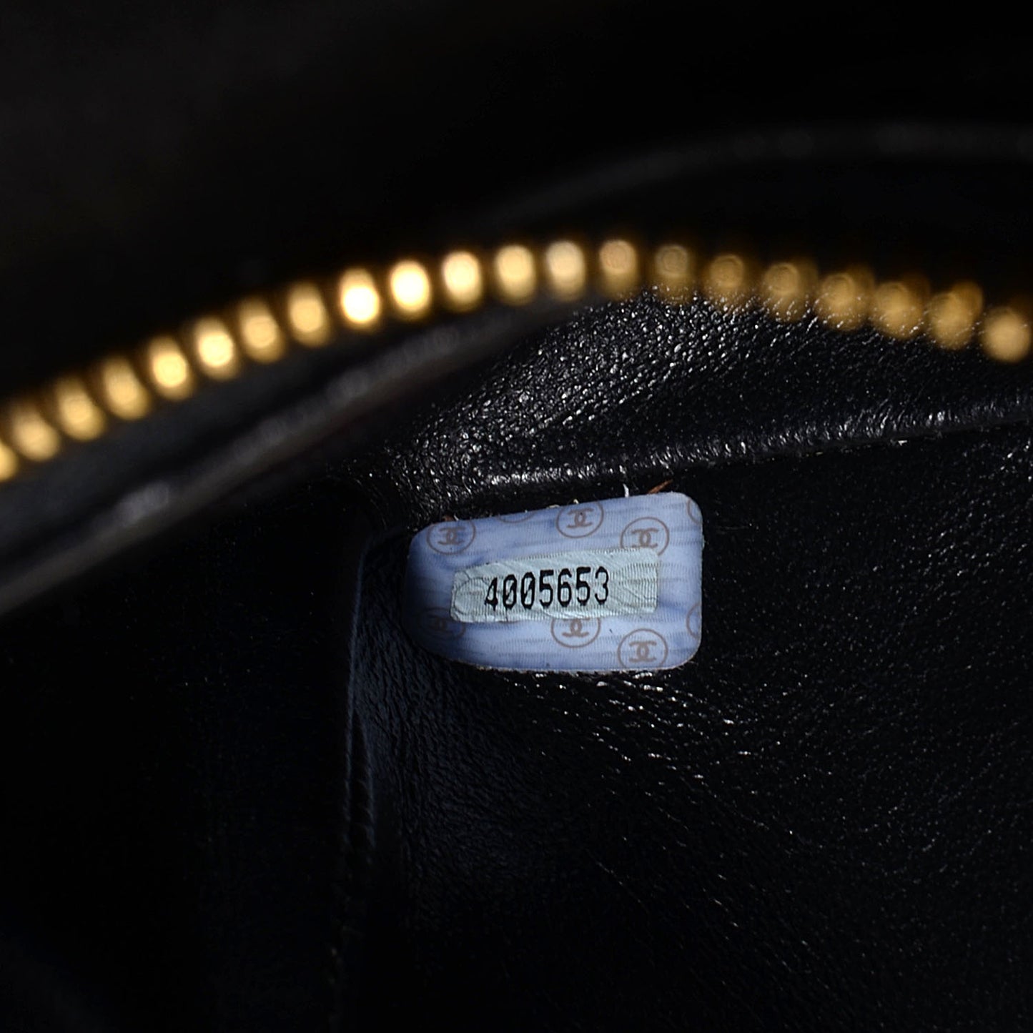 Patent Leather Flap Backpack Black