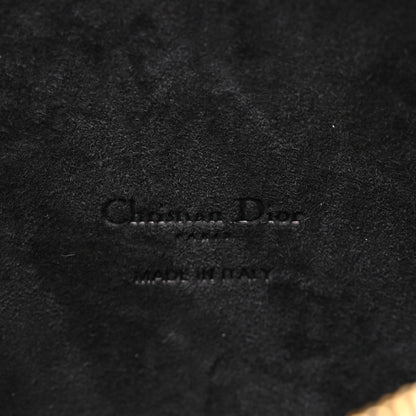 Christian Dior Grained Calfskin Caro Double Pouch Black 7 of 11