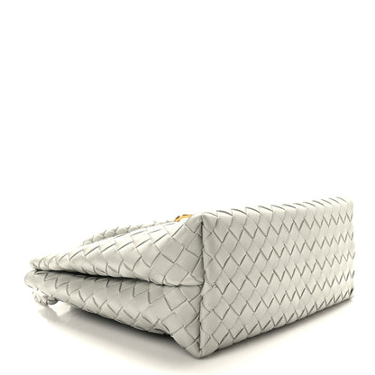 Bottega Veneta Nappa Intrecciato Medium Andiamo Shoulder Bag Agate Grey 4 of 8